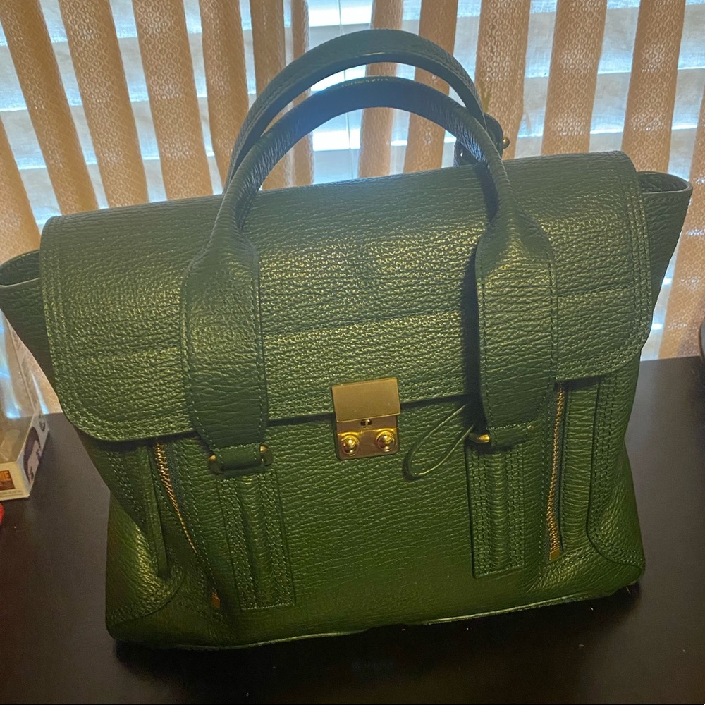 Phillip Lim tote leather green